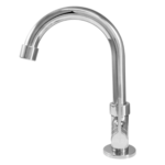 Torneira Lavatório de Mesa Cromada 1/4 Volta Bica Alta - Fauzi - Imagem 2