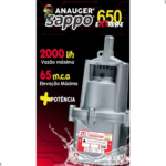 Bomba de Água Submersa Sappo 650 Extreme 360W 220V - Anauger - Imagem 6