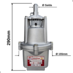 Bomba de Água Submersa Sappo 650 Extreme 360W 220V - Anauger - Imagem 5