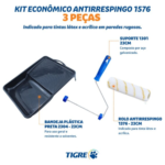 Kit Pintura Para Parede Antirespingo 3 Peças - Tigre - Imagem 2